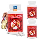 SPORTLEGS Pre-Exercise Metabolic Primer for Runners, Cyclists and Endurance Athletes - Helps Muscles Use Lactate as Fuel for Smoother, Longer-Lasting Efforts - NSF Certified for Sport - 120 Capsules