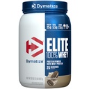 Dymatize Elite 100% Whey Protein Powder, Cookies &amp; Cream, 25g de Protein, 5.5g BCAAs, Menos Than 140 Cal., Gluten Free, 3g Carb, 2g Sugar, 3g Fat (25 Servings)