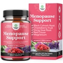 Suplemento completo de la menopausia de hierbas para mujeres - Equilibrio de hormonas femeninas cápsulas para suéteres nocturnos Hot Flashes " Mood Swings with Dong Quai, Chaste Berry " Black Cohosh Root - 120 Count Pack