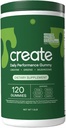 Create Daily Performance Gummy - Creatine Monohydrate Gummies for Men &amp; Women - Boost Energy, Immunity & Strength, Vegan, Gluten-Free, 4g Creatine+5g Fiber per Serving (120 ct Gummies, 30 Servings)