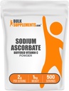 BulkSupplements.com Sodium Ascorbate Powder - for Immune Support, Sodium Ascorbate Vitamina C - Buffered Vitamin C, Gluten Free, 2g per Serving, 1kg (2.2 lbs) (Pack of 1)