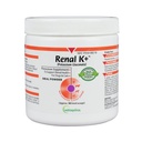 Vetoquinol Renal K+ (Potasio Gluconato) Potasio Suplemento Polvo para perros y gatos, 3.5oz