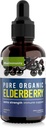 Elderberry Syrup, 30 Day Supply, Black Elderberry Liquid for Immune Support, Sambucus Elderberry Syrup - Liquid Extract Drops for Kids &amp; Adults - Extra Strength (1 Pack)