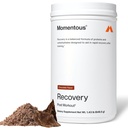 Momentous Recovery Grass-Fed Whey Protein Powder - 20 g Post-Workout Whey Isolate Protein - NSF Certified for Sport - Gluten-Free - 15 Servings - Chocolate - Paquete Mayo Vary