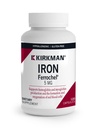 Kirkman - Iron Ferrochel 5mg - 120 Capsules - Ayudas Hemoglobin & Myoglobin Producción - Apoyos Red Blood Cells Formación - Hypoallergenic
