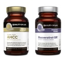 Características de la calidad de vida Kinoko Gold AHCC y Resveratrol SR Sustained Release Formula - Immune, Healthy Aging Bundle