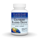 Herbals planetarios Cranberry Bladder Defense, Supports Genito-Urinary Health*, 865 mg - 60 Tablets