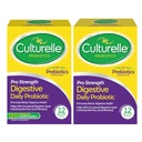 Culturalle Pro Strength Daily Probiotic, Digestive Capsules, Naturally Sourced Probiotic Strain Provenido para apoyar Digestive & Immune Health, Gluten & Soy Free, 4 Month Supply, 60 Cuenta (Pack of 2)