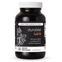 Durable CoQ10 – 300 mg Coenzyme Q10 Fitooma con 9X Mejor Absorción + Quercetina – Corazón, Energía y Soporte Celular – Doctor Formulado, Vegano, No GMO, Hecho en EE.UU., Una vez por día (30 cápsulas)