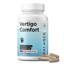Suplemento de alivio de vértigo 1750mg, 90 cápsulas - Apoyo natural para la enfermedad de la moción, mareos, Tinnitus, migrañas, equilibrio de oído interno (Pack of 1)