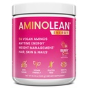 RSP NUTRITION AminoLean Pre Workout, Clean Energy with No Jitters, Tingles o Crash, Vegan Friendly with Añadido Biotin for Hair, Skin, Nails, Berry Elixir, 30 Servings