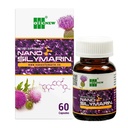 Nano Silymarin - 60 cápsulas - Liver Health Support and Stabilize Liver Cell - Nano Technology Aumenta la absorción hasta el 99,9%