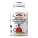 ANDREW LESSMAN Complete Tocotrienols with Gamma Vitamin E 60 Softgels - Ocho Formas de Vitamina E (Alpha, Beta, Gamma, Delta Tocopherols y Tocotrienols). Potente antioxidante. No hay aditivos