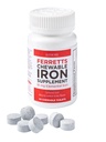 Ferretts Chewable Iron Suplemento 18mg (Carbonyl Iron) - 60-Day Supply of Lemon-Lime Flavored Iron Chewables for Iron Deficiency - Gentle " Non-Constipating Iron Supplement Chewables (60ct.)