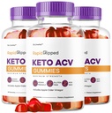(3 Pack) Rapid Ripped Keto ACV Gummies Advanced Fórmula 1050MG, RapidRipped Keto Apple Cider Vinegar Gummie, RapidRippedKeto y ACV Gummys Support, 180 Gummies para 3 meses