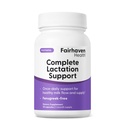 Fairhaven Health Complete Lactation Support ← Lactation Supplement to Increase Breastmilk Production ¦ Mejorar la lactancia Cómoda* Silencioso Vegan Breastfeeding Supplements ← Gluten Free ← 30 Capsules