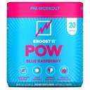 EBOOST POW Natural Pre Workout Powder – 20 Servings - Blue Raspberry - Un suplemento de PreWorkout para el rendimiento, Soporte de Movilidad Conjunta, Energía - Hombres y Mujeres - No Gluten-Free, No Creatine