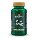 Swanson Puro Energía Metabolismo Concentración Focus Support Stress Management Adaptogenic Herbs Herbal Suplemento 60 Veggie Capsules (Veg Caps) Vegan