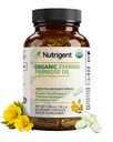 Suplemento Orgánica del aceite de la tarde, 940 mg 100% Puro con 10% de GLA, alta absorción cápsulas orgánicas líquidas, promueve la salud de las mujeres y la salud de la piel, frío prensado, 60 cuenta