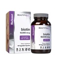 Bluebonnet Nutrition Beautiful Ally Biotin 10,000 mcg, Strengthening Hair & Nails*, Non-GMO, Vegan, Kosher Certified, Gluten-Free, Soy-Free, 90 Vegetable Capsules, 90 Servidores