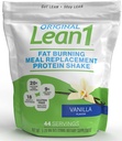 Lean1 Vanila, Meal Replacement Protein Shake, 44 Serviciones en una bolsa de 5 libras