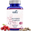 4-IN-1 URI POWER COMPLEX 1350mg - D Mannose, Cranberry, Hibiscus y Dandelion Herb - Limpiar naturalmente la vejiga y las cápsulas Urinary Tract 60 – Enfoque Especializado para Evitación UTI