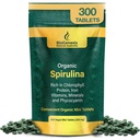 Biogenesis Organic Spirulina Mini Tablets – 300 Conde (200 mg) peru Australian Grown Blue-Green Algae ← Rich in Phycocyanin, Chlorophyll &amp; B Vitaminas ← Soporta energía diaria e inmunidad ← Vegan Mini Tabs