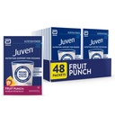 Juven Therapeutic Nutrition Drink Powder Incluido Peptides Collagen, Amino Acids, y HMB Para el soporte de curación de heridas, Fruit Punch, 48 Packets
