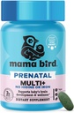 Best Nest Wellness Mama Bird Prenatal Multi Plus Iodine & Iron Gratis - Prenatal Vitamin for Brain &amp; Digestive Health - Vegan Multivitamin with Methylfolate, Probiotics &amp; More - 30 Caplets