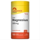 Suplemento de Sundance Magnesium tención 500mg ← Oxide Silencio 100 Caplets Coated Silencio Vegetariano, No GMO y Gluten Gratis