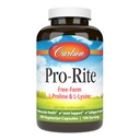 Carlson - Pro-Rite, Free-Form L-Proline " L-Lysine, Health, Joint Support " Collagen Formation, 200 cápsulas