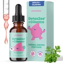 JoySpring DetoxZee Cilantro Drops for Kids - Natural Detox Support with Zeolite & Cilantro Extract - Gentle Whole-Body Cleanse for Children ' Toddlers - Kid-Friendly Liquid Detox, 30 Servings