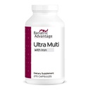 Bariatric Advantage Ultra Multivitamina con hierro - Ultra Multi con hierro - Capsule Formato Multivitamina - Proporciona Complejo Completo de vitaminas B - con vitamina C, cromo &amp; Más - 270 cápsulas