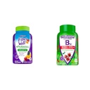 Vitafusion Fiber Well + Probiotics Gummies for Adults 60 Contar Extra Strength Vitamina B12 Gummy Vitaminas para el Metabolismo Energético Soporte 90 Conde