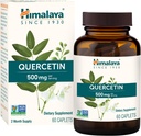 Himalaya Quercetin Supplement for Plant-Based Bioflavonoid Support and Daily Wellness, Antioxidant and Immune Support, 500 mg, Non-GMO, 60 Caplets Vegetarian, 2 Month Supply