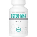 NBI Osteo-MK4 Bone Support ← Vitamina D & K Complex  durable 45mg Vitamin K2 (MK4) para la salud de huesos fuertes " Funcionalidad para cápsulas vegetales 60ct