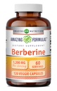 Fórmulas asombrosas Suplemento bereberina ← 1200 Mg per Serving ← Veggie Capsules ← No-GMO TENIDO Gluten-Free TEN Made in USA (1 Pack, 120 Cuenta)