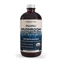 MycoMax Mushroom Complex - 70% Beta Glucans, Max Potency Mushroom Suplemento, US Grown + Extracción Ultrasónica - Lions Mane, Cordyceps, Reishi &amp; More - promueve la Cognición, inmunidad, energía - 8 oz.