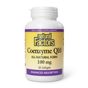 Factores naturales Coenzima Q10 - Apoyo al Antioxidante Suplementos Soportes Producción de energía celular - Ayudas de absorción mejor Función cardíaca saludable - 100 mg, 60 Softgels (60 Servimientos)