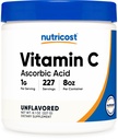 Nutricost Ascorbic Acid Powder (Vitamin C) 0.5 LBS (8 onzas)