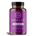 Qualia Night Sleep Aid ← Non-Habit Forming ← Ciencia-Backed Supplement for Deep Refreshing Sleep TEN Melatonin-Free, Vegan, Non-GMO, Gluten-Free 80 Count ← (1 Month Supply)