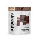 Labs de Skratch Post Workout Recovery Drink Mix with Chocolate, (21.2 oz, 12 Servings) with Complete Milk Protein of Casein, Whey, Probiotics, Gluten Free, Kosher, Vegetarian