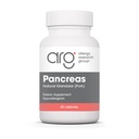 Allergy Research Group Pancreas Pork Supplement - Pancreas Natural Glandular, 425mg Pancreatic Enzymes, Digestive Enzymes Amylase, Protease - 60 Cuenta