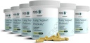 resbiótico resB Lung Support Probiotic Supplement - Lung Health Supplement for Smokers, Gut Health, Immune Support, Respiratory Care, Holy Basil, Turmeric, Clinically Trialed - 360 Capsules (6 Bottles)
