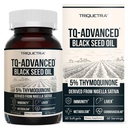 Black Seed Oil Softgels ← 5% Thymoquinone - TQ-Advanced® TEN High Potency - 500 mg por cápsula - 15:1 Concentrate from Nigella Sativa Extract, Raw Form, Vegan Formula, Glass Bottle (60 Softgels)