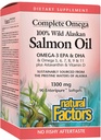 Aceite de salmón de alasque silvestre, 90 TC