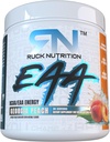 RUCK NUTRITION EAA TENIDO Hydration, Energy, and Recovery Supplement TEN Full Spectrum Essential Amino Acids + BCAAs (30 Servings, Georgia Peach)