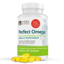 Therabotanics Perfect Omega Fish Oil Suplemento EPA &amp; DHA – Alta Absorción, Omega concentrado 3 para el corazón, cerebro, ojo, &amp; salud metabólica - Alaskan Fish Oil Softgels - 30 Cuenta (Pack of 1)