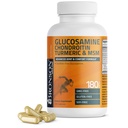 Bronson Glucosamine Chondroitin Turmeric " MSM Advanced Joint " Cartilage Formula, Supports Healthy Joints, Mobility & Cartilage - Non-GMO, 180 Capsules