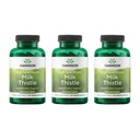 Swanson Milk Thistle - Herbal Liver Support Supplement - Natural Formula Helping to Maintain Global Health &amp; Wellbeing - (100 cápsulas, 500 mg cada uno) 3 Pack